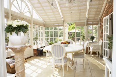 Luxury Sunroom Interior